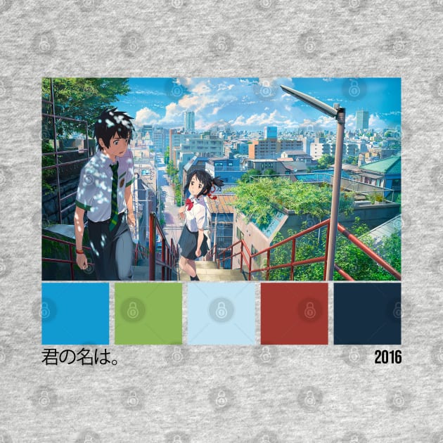 Your Name - Kimi no Na wa - Tu nombre Color Palette by AEndromeda